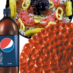 $5 Off LG Pizza, Family Salad & 2 Liter